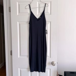 Express Ribbed Midi Dress